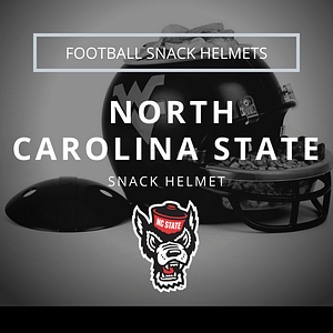 North Carolina State Football Snack Helmet Thumbnail