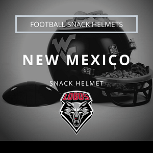 New Mexico Football Snack Helmet Thumbnail