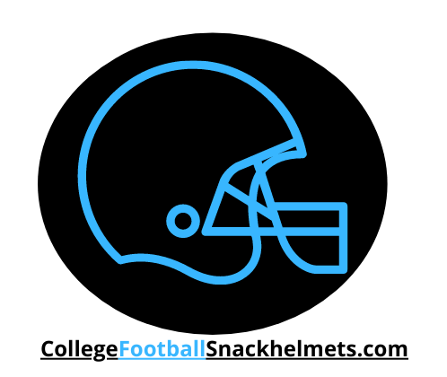 College Football Snack Helmets
